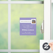 Modern handyman construction custom logo raamsticker (Huis)