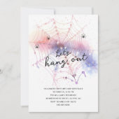 Modern Hang Out Halloween Party Kaart (Voorkant)