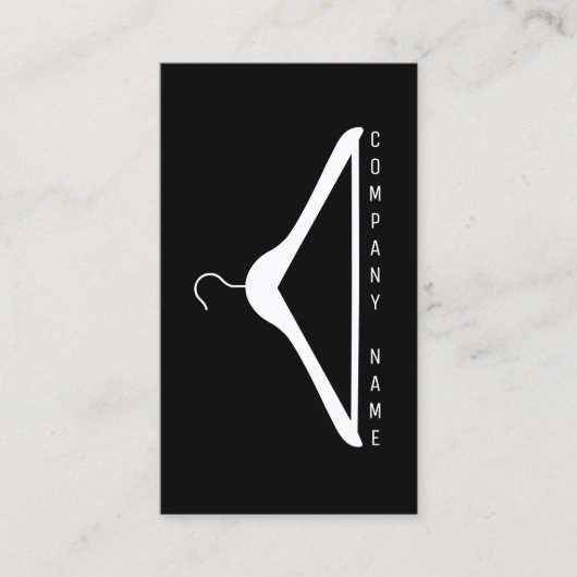 Modern Hanger Visitekaartje (Voorkant)