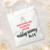 Modern Hangover Guest Recovery Kit Wedding Bedankzakje (Geknipt)