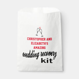 Modern Hangover Guest Recovery Kit Wedding Bedankzakje