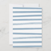 Modern Hanukkah Party watercolor Kaart (Achterkant)