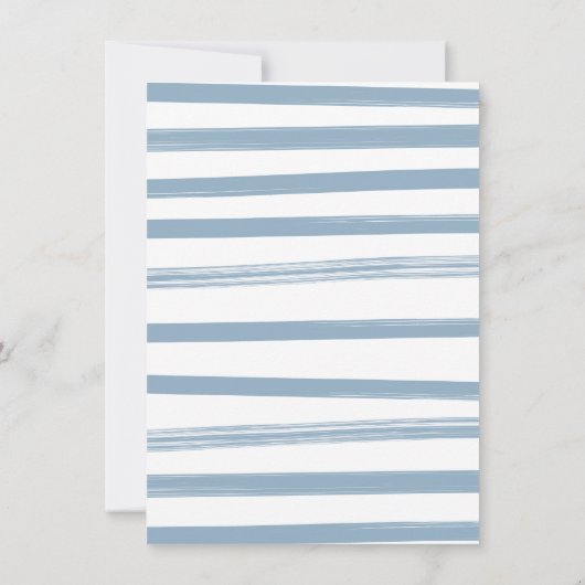 Modern Hanukkah Party watercolor Kaart (Achterkant)