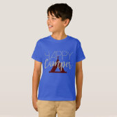 Modern Happy Camper | Tipi | KINDER SHIRT (Voorkant volledig)