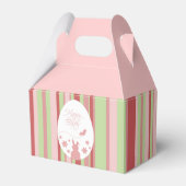 Modern Happy Easter Egg Pastel Roze Bedankdoosjes (Achterkant)