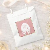 Modern Happy Easter Egg Pastel Roze Bedankzakje (Geknipt)