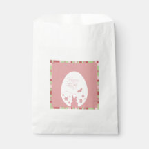 Modern Happy Easter Egg Pastel Roze