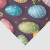 Modern Happy Easter Eggs Collectie Tissuepapier (Detail)