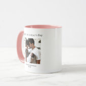 Modern Happy First Moederdag Typewriter Coffee Mok (Voorkant links)