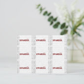 Modern Happy Kwanzaa Briefkaart (Staand voorkant)