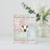 Modern Happy Kwanzaa Briefkaart (Staand voorkant)