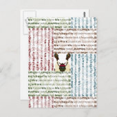 Modern Happy Kwanzaa Briefkaart (Voorkant / Achterkant)