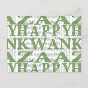 Modern Happy Kwanzaa Briefkaart