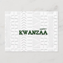 Modern Happy Kwanzaa Briefkaart