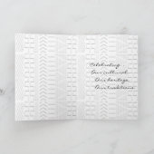 Modern Happy Kwanzaa Feestdagen Kaart (Binnen)