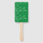 Modern Happy Kwanzaa Handwaaier (Achterkant)