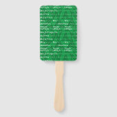 Modern Happy Kwanzaa Handwaaier (Voorkant)