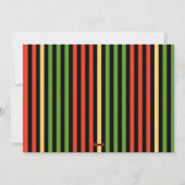 Modern Happy Kwanzaa Photo Holiday Card Feestdagenkaart (Achterkant)
