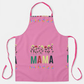 Modern Happy Moederdag All-Over Print Schort (Voorkant)