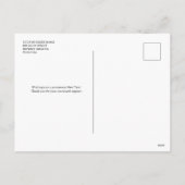 Modern Happy New Year 2023 Custom Logo Feestdagenkaart (Achterkant)