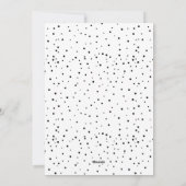 Modern Happy New Year Black en Gold non-Photo Feestdagenkaart (Achterkant)