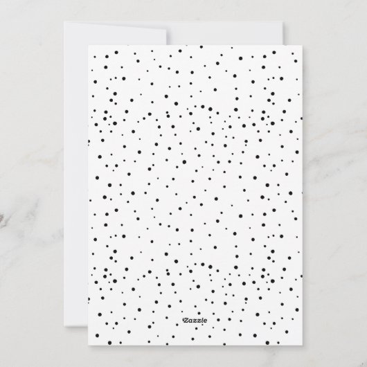 Modern Happy New Year Black en Gold non-Photo Feestdagenkaart (Achterkant)