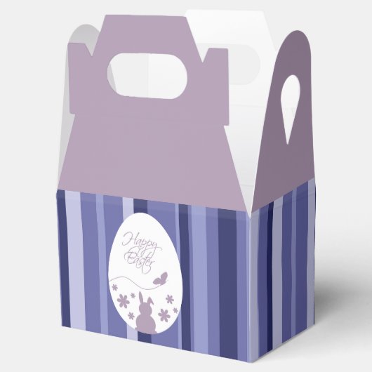 Modern Happy Paast Paars Bedankdoosjes (Geopend)