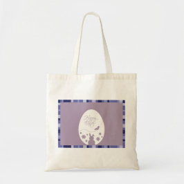 Modern Happy Paast Paars Tote Bag