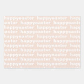 Modern Happy Paast Pattern Pastel Inpakpapier Vel (Voorkant 2)