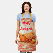 Modern Happy Thanksgiving Beautiful Fall Schort (Gedragen)