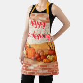 Modern Happy Thanksgiving Beautiful Fall Schort (Insitu)