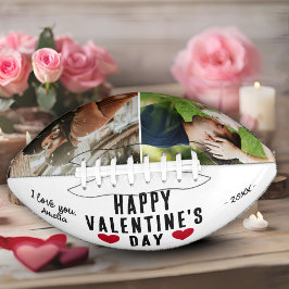 Modern Happy Valentijnsdag Boyvriend 2 Foto American Football