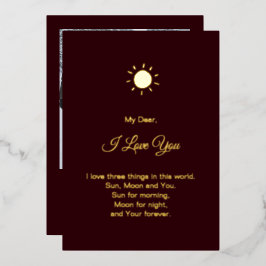 Modern Happy Valentine's Day Photo Folie Feestdagenkaart