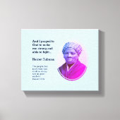 Modern HARRIET TUBMAN Quote Canvas Afdruk (Voorkant)
