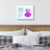 Modern HARRIET TUBMAN Quote Canvas Afdruk (Insitu (Slaapkamer))