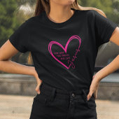 Modern Hart Roze Jezus De Weg De Waarheid Het Leve T-shirt