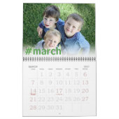 Modern Hashtag | Foto 2023 Kalender (Mar 2027)