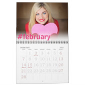 Modern Hashtag | Foto 2023 Kalender (Feb 2027)