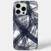 ✨ Modern Hatching Line Pattern Print ✨ Case-Mate iPhone Case (Achterkant)