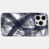 ✨ Modern Hatching Line Pattern Print ✨ Case-Mate iPhone Case (Achterkant (horizontaal))