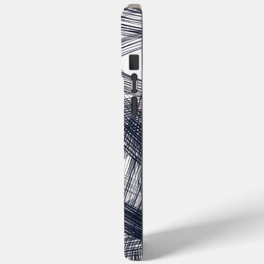 ✨ Modern Hatching Line Pattern Print ✨ Case-Mate iPhone Case (Achterkant / Links)