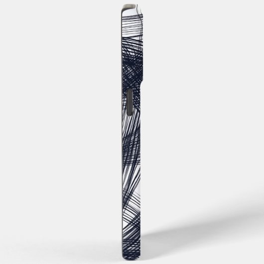 ✨ Modern Hatching Line Pattern Print ✨ Case-Mate iPhone Case (Achterkant / Rechts)