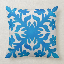 MODERN HAWAÏAN QUILT PILLOW- plumeria Kussen