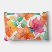 Modern hawaiiaans print bougainvillea patroon etui (Achterkant)
