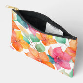 Modern hawaiiaans print bougainvillea patroon etui (Open)