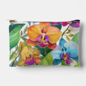 Modern hawaiiaans print orchidee patroon etui (Voorkant)