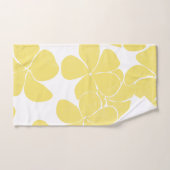 Modern Hawaiian Print model Plumerias Bad Handdoek (Handdoek)