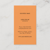 Modern Health Seeds Voedingsdeskundige Visitekaartje (Voorkant)