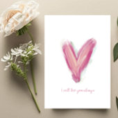 Modern Heart Jubileum Kaart