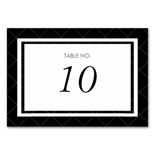 Modern Heart Table Number Kaart (Achterkant)
